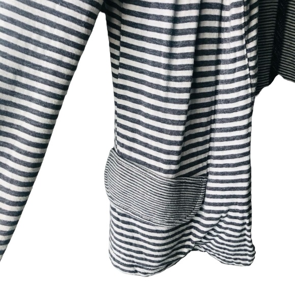 Anthropologie Size XS Dolan Left Coast Striped Open Front Cardigan Sweater Knit - Picture 4 of 7